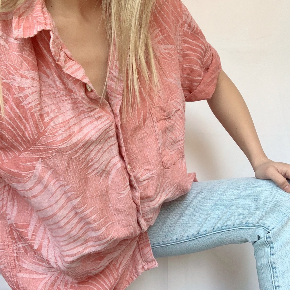 Vintage Unisex Hawaiian Shirt- Tasso Ella